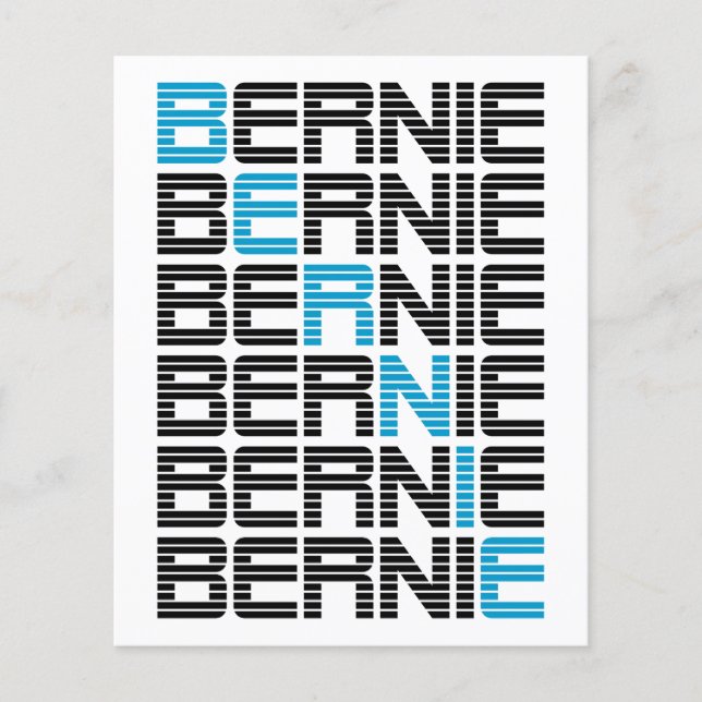 pilhas de texto bernie (Frente)