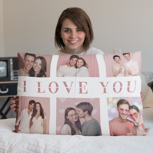 Pillow Case Custom Couple Photos | Valentine Gift (Criador carregado)