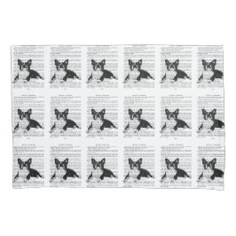 PILLOWCASE - BOSTON TERRIER - TAMANHO PADRÃO