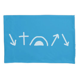 Pillowcase com setas do Evangelho