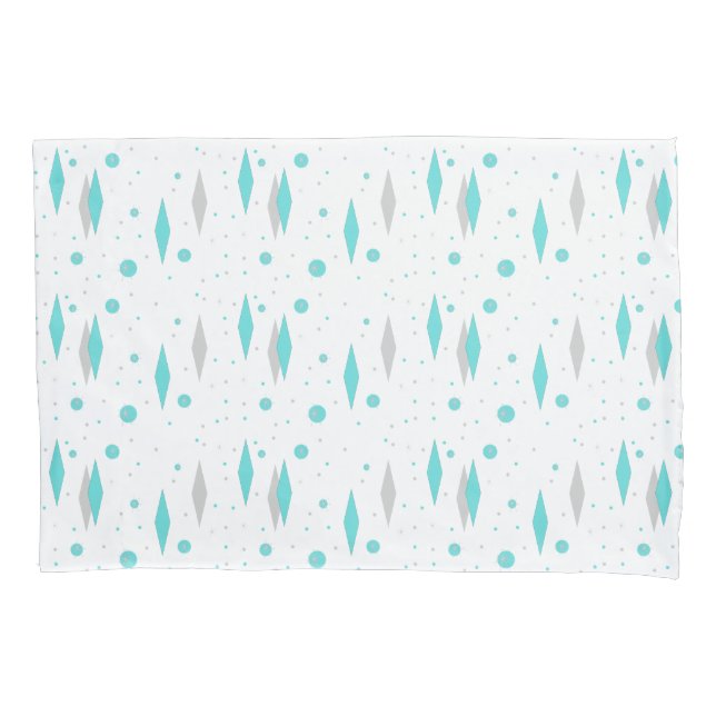 Pillowcase de Disamante e Starburst de Turquoise R (Frente)