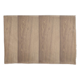 Pillowcase de grão de madeira