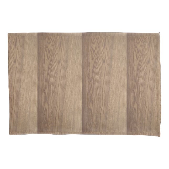 Pillowcase de grão de madeira (Frente)