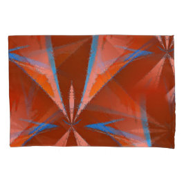 Pillowcase de Padrão de Estrelas de Arte abstrato