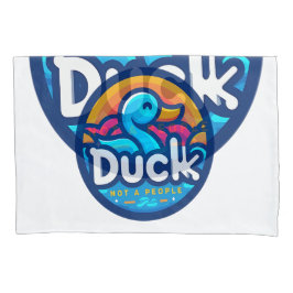 Pillowcase de pássaro de água