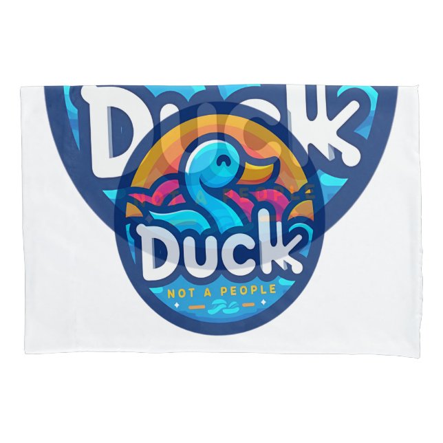 Pillowcase de pássaro de água (Frente-Esquerda)