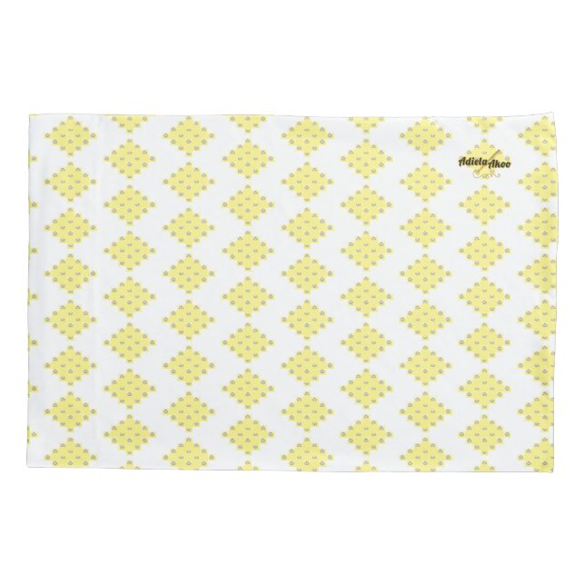 Pillowcase de SOBREFLUXO da Poeta Adiela Akoo (Verso)