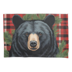 Pillowcase do Urso Negro Majestoso Norte