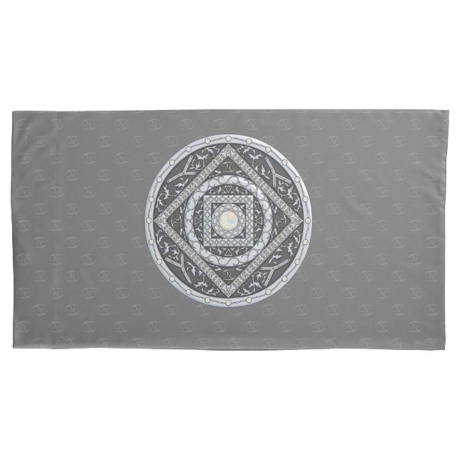 Pillowcase Mandala do Câncer (Frente)