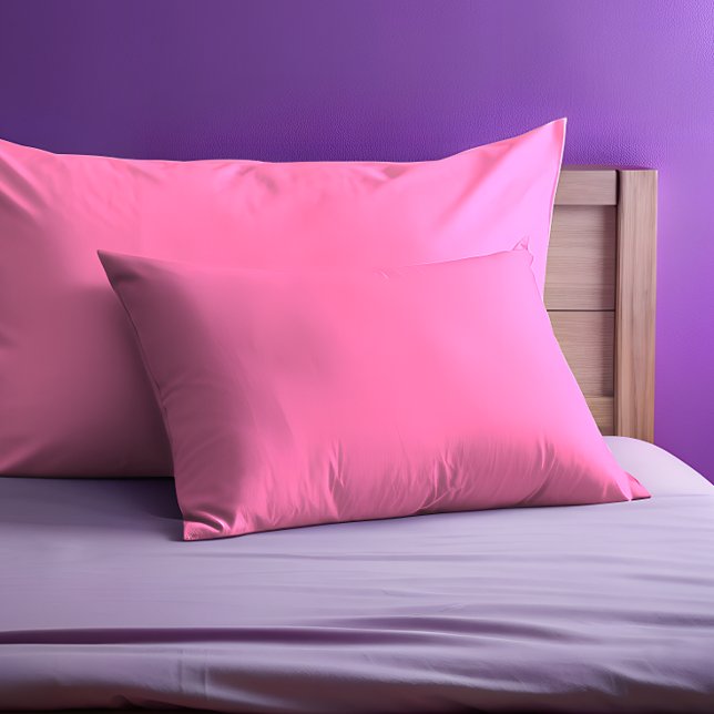 Pillowcase rosa (Pink  Solid Monochrome  Pillowcase)