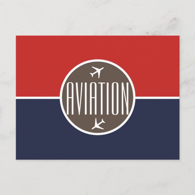 Piloto de Avião Branco e Divertido Cartão Postal d (Frente)