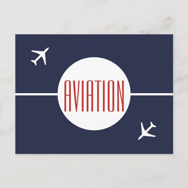 Piloto de Avião Branco e Divertido Cartão Postal d (Frente)