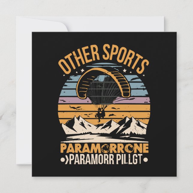 Piloto de Paramotor Paramotoring (Frente)