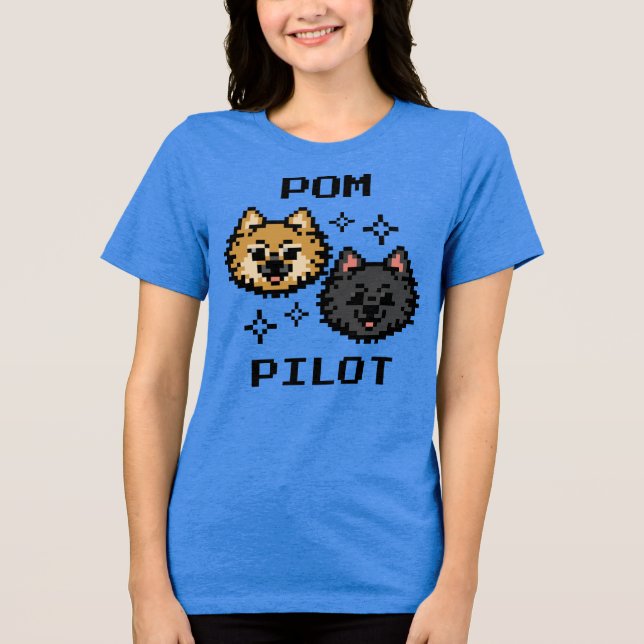 Piloto Pom (Sparkle Duo) - Camisa T (Frente)