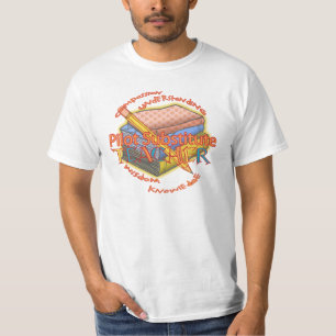 Piloto Sub-professor Motto Camisa Básica Feminina