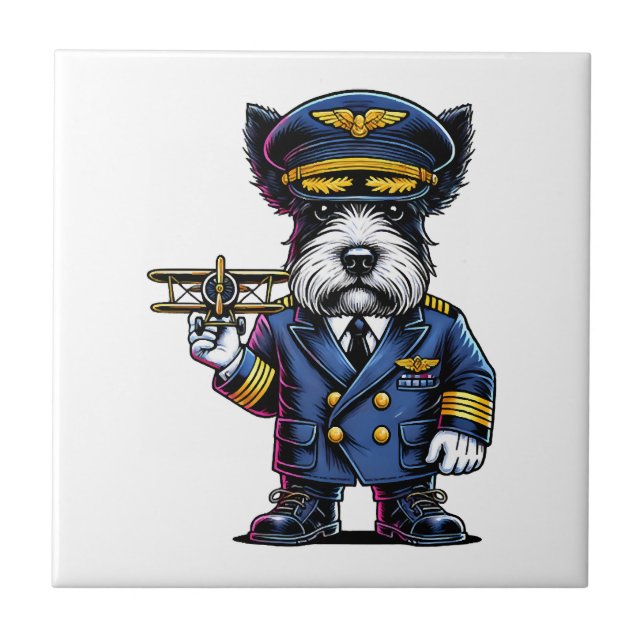 Piloto Terrier Escocês (Frente)