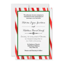 Pimenta-de-menta - Natal - Convite para Casamento