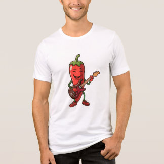 Pimenta Picante Fofa Tocando Guitarra Elétrica