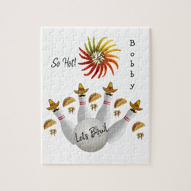 Pimentos Quentes de Bolas de boliche Quebra-cabeça (Vertical)