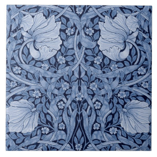 Pimpernel Blue Monotone, William Morris