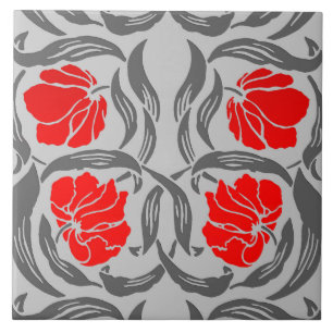 Pimpernel de William Morris, cinzas de prata e
