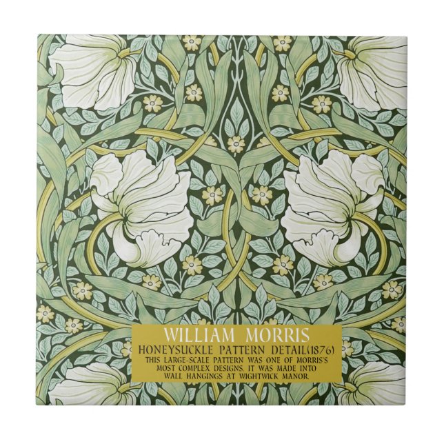 Pimpernel Design por William Morris (Frente)