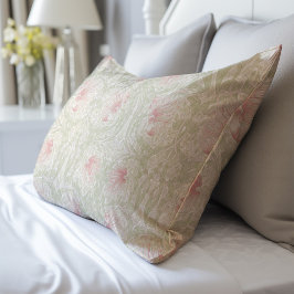 Pimpernel Dusty Pink Mint Padrão Verde Morris