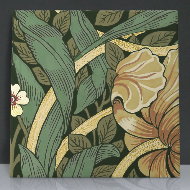 Pimpernel Seamless 3 de 12 Faux Dourado e Sage Gre (Criador carregado)