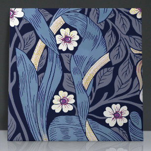 Pimpernel Seamless 9 de 12 Azul empoeirado e Branc