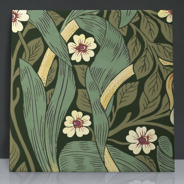 Pimpernel Seamless 9 de 12 Faux Dourado e Sage Gre (Criador carregado)