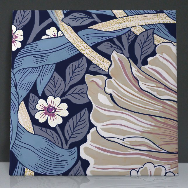 Pimpernel sem costura 1 de 12 Azul empoeirado e Br (Criador carregado)