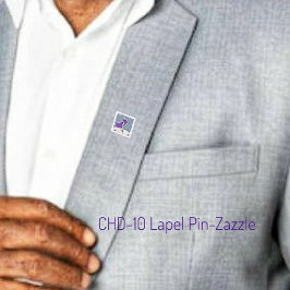 PIN DE LAPELA PRATEADO CHD-10