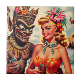 Pin-up Vintage Tiki