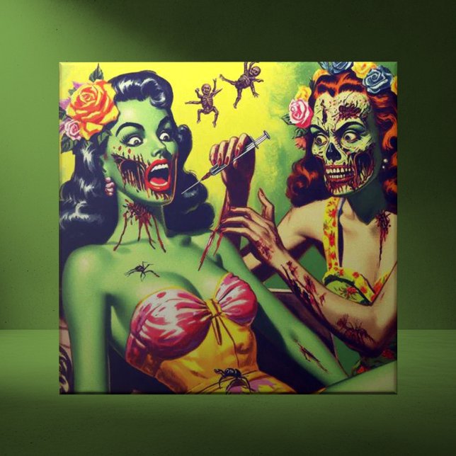 Pin-up Zombie Retro (Criador carregado)