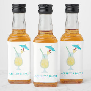 Piña Colada Cocktail Favor do Casamento Bacheloret