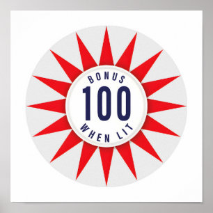 Pinball Pára-choque Art Poster nº 14