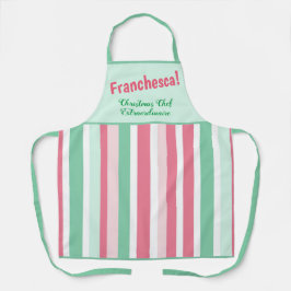 Pinça-Rosa Stripes Natal Apron