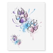 Pinças de Cachorro Azul e Roxo