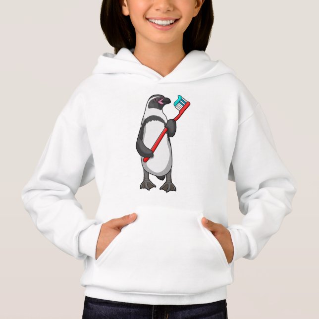 Pincel dos dentes pinguins (Frente)