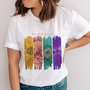 Pincel Floral Stokes T-Shirt