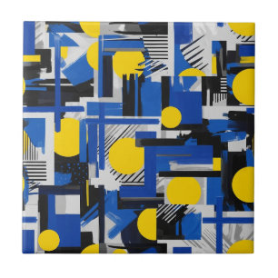 Pincelada Abstrata Retro (7)