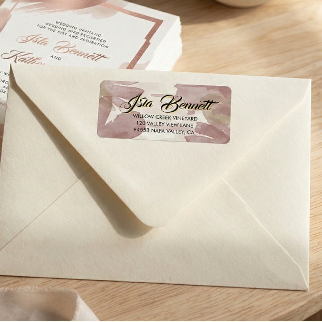 Pincelada Chic | Falso Ouro Rosado em Etiqueta Bra (Criador carregado)