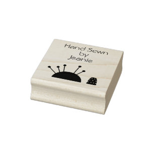 Pinchão de costura e Carimbo de borracha