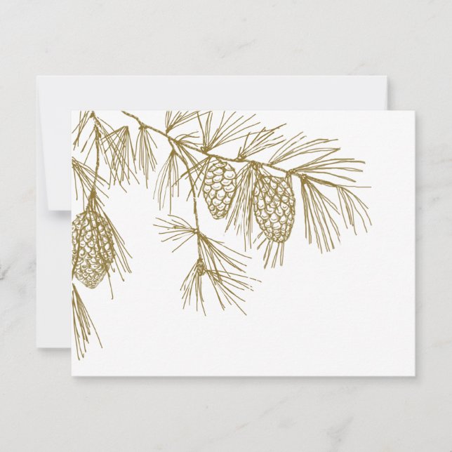 Pine Boughs RSVP (Frente)