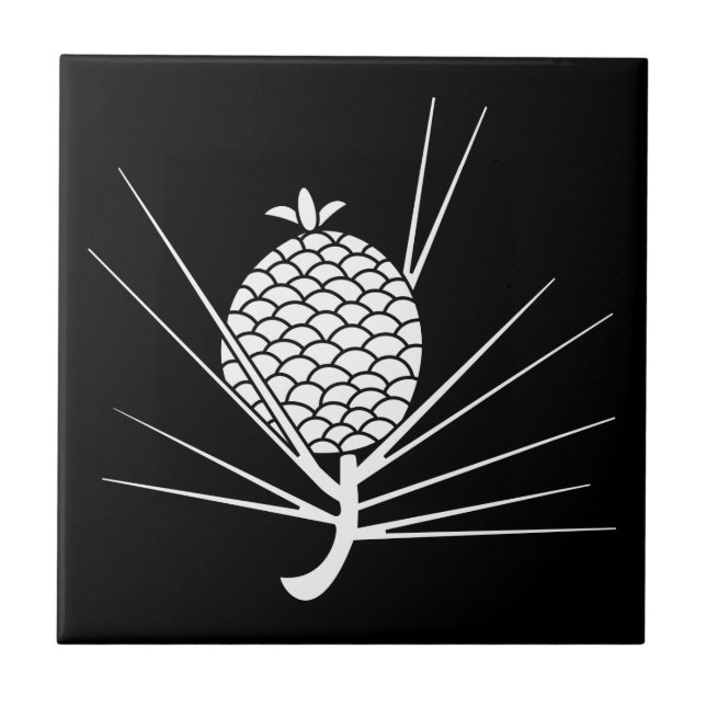 Pine cone com agulhas (Frente)