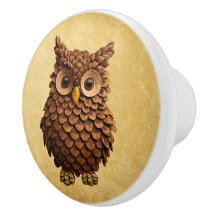 Pine Cone Owl