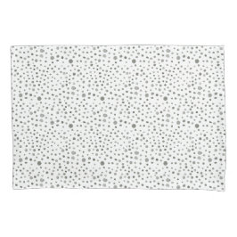 Pine Confetti Watercolor Dots Pillowcase