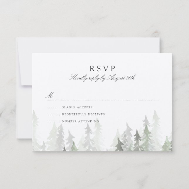 Pine Forest RSVP (Frente)