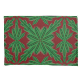 Pine Mandala Garnet Standard Pillowcases