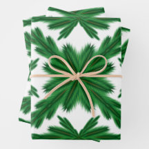 Pine Mandala Wraping Paper